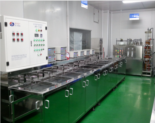 全自動塑料周轉盒超聲波清洗機